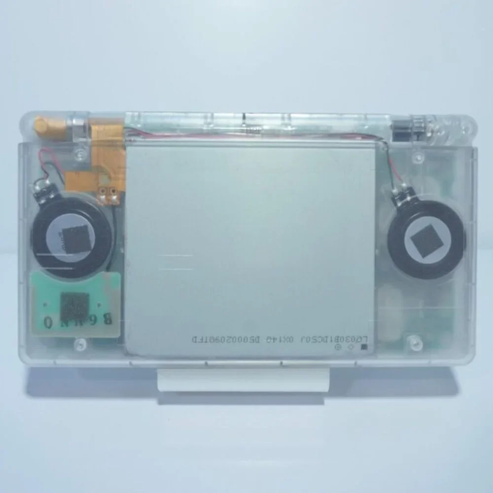 Nintendo DS Lite Transparent Clear Handheld System with Charger and Stylus Pen